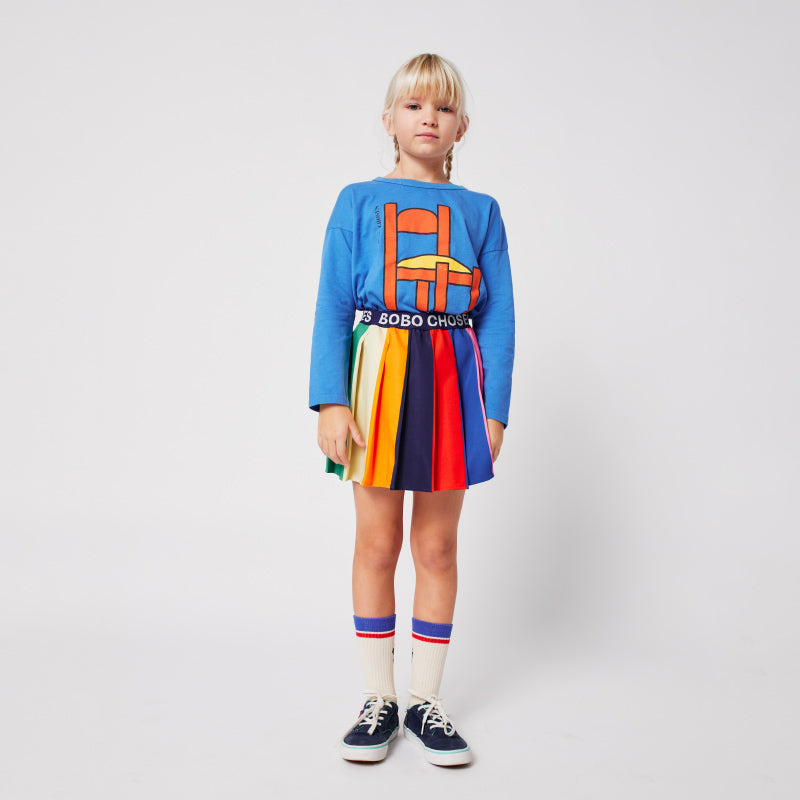 Bobo Choses - Colour block pleated skirt | Scout & Co