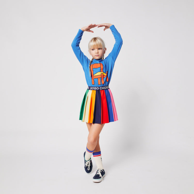 Bobo Choses - Colour block pleated skirt | Scout & Co