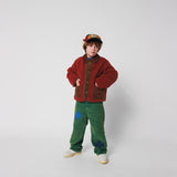 Bobo Choses - Multicolour Tiles reversible sheepskin jacket | Scout & Co