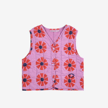 Bobo Choses - Kaleidoscope all-over quilted woven vest | Scout & Co