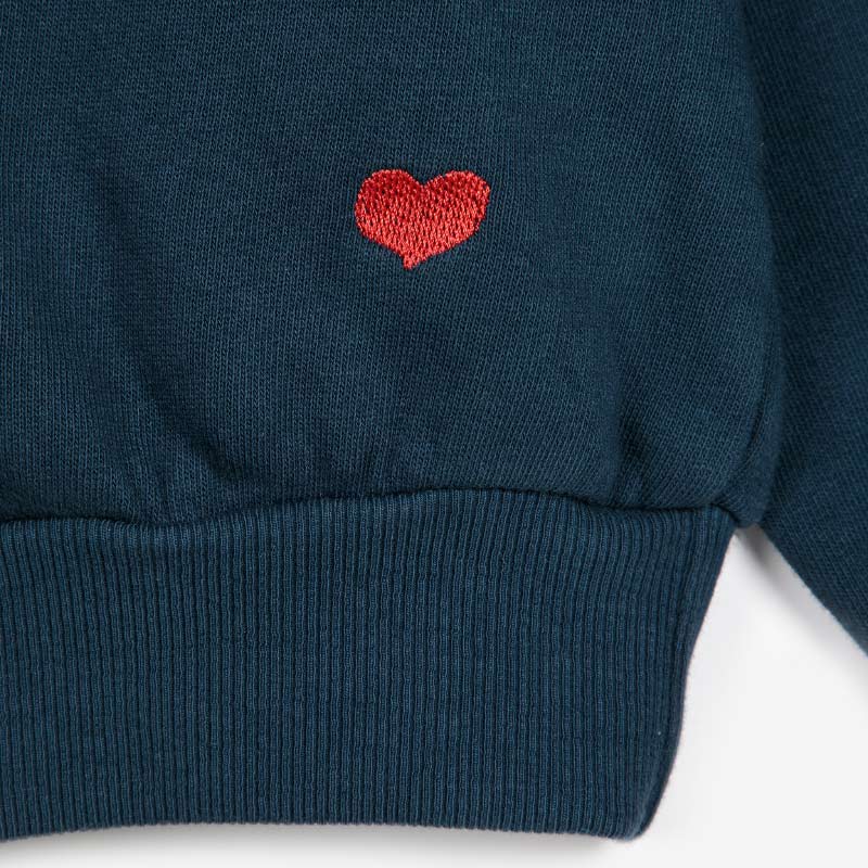 Bobo Choses Woman - Navy relaxed sweatshirt | Scout & Co