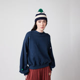 Bobo Choses Woman - Navy relaxed sweatshirt | Scout & Co