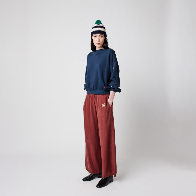 Bobo Choses Woman - Navy relaxed sweatshirt | Scout & Co