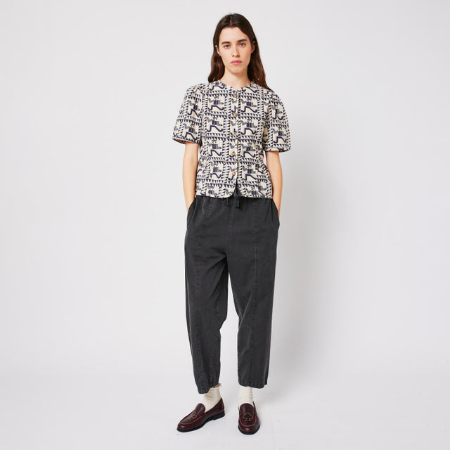 Bobo Choses Woman - Dark grey cocoon pants | Scout & Co