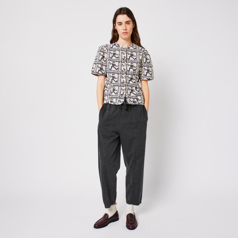 Bobo Choses Woman - Dark grey cocoon pants | Scout & Co