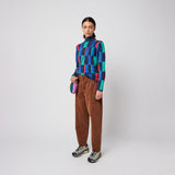 Bobo Choses Woman - Geometric jacquard turtleneck jumper | Scout & Co
