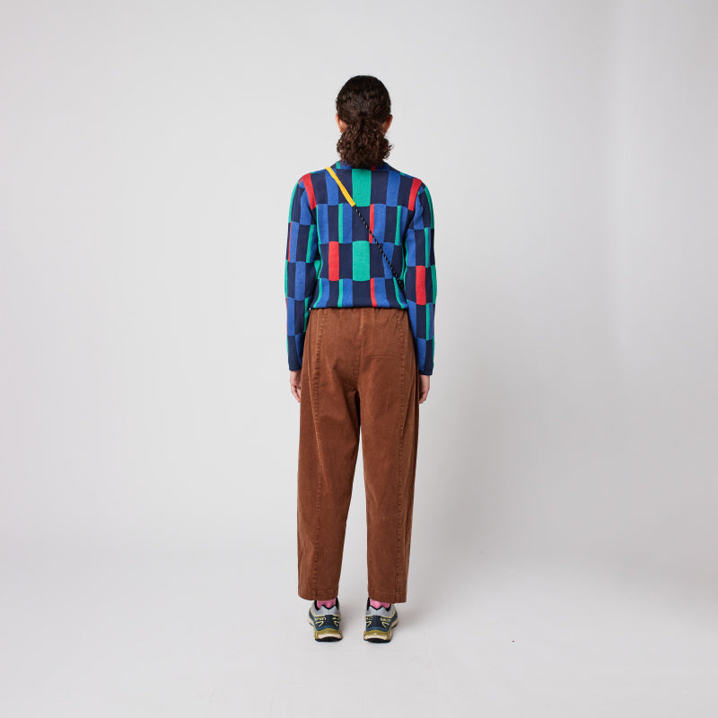Bobo Choses Woman - Geometric jacquard turtleneck jumper | Scout & Co