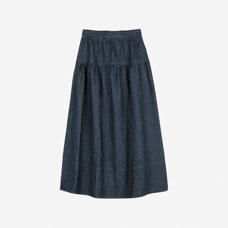 Bobo Choses Woman - Denim stripe A-line skirt | Scout & Co
