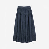 Bobo Choses Woman - Denim stripe A-line skirt | Scout & Co