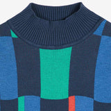Bobo Choses Woman - Geometric jacquard turtleneck jumper | Scout & Co