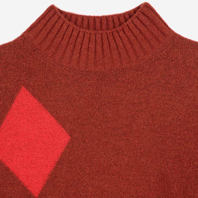 Bobo Choses Woman - Diamond card turtleneck jumper | Scout & Co