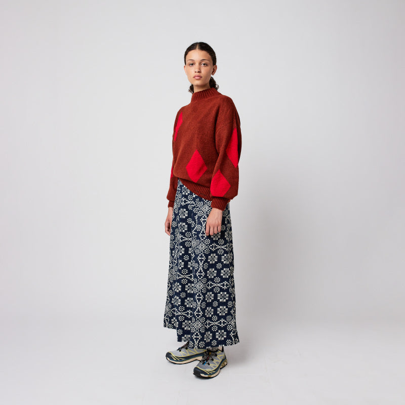 Bobo Choses Woman - Diamond card turtleneck jumper | Scout & Co