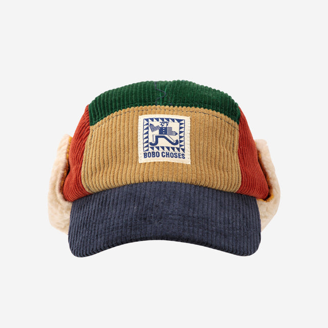 Bobo Choses - Mr Pencil corduroy winter cap | Scout & Co