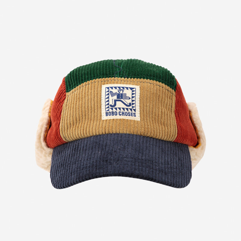 Bobo Choses - Mr Pencil corduroy winter cap | Scout & Co