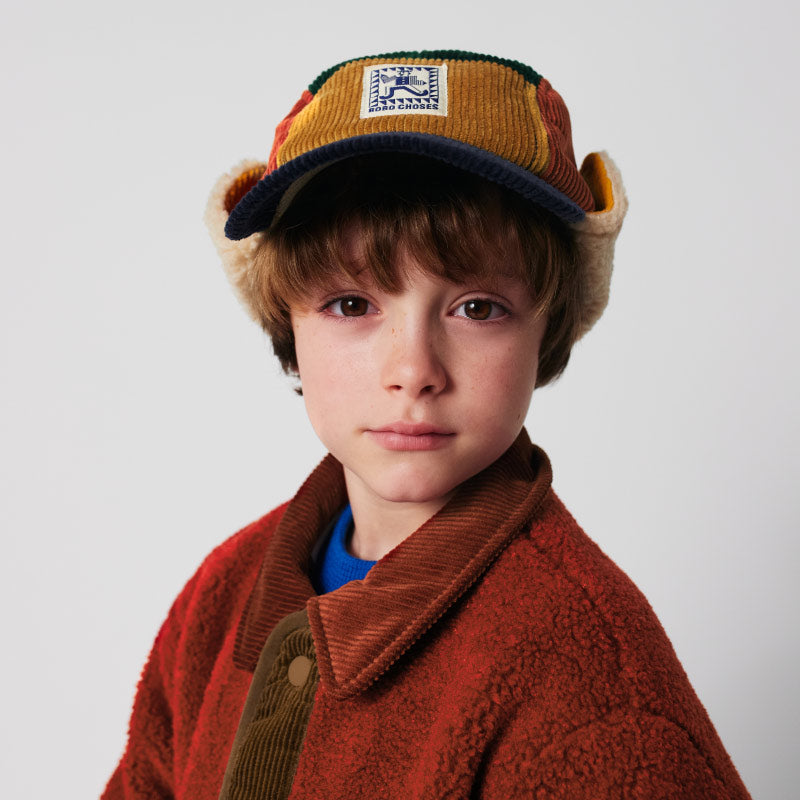 Bobo Choses - Mr Pencil corduroy winter cap | Scout & Co