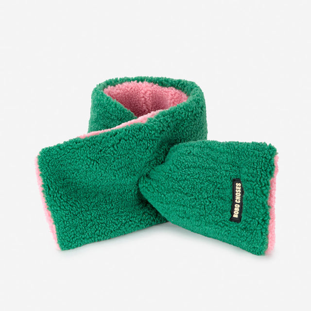 Bobo Choses - Bobo Choses neck warmer - green pink | Scout & Co