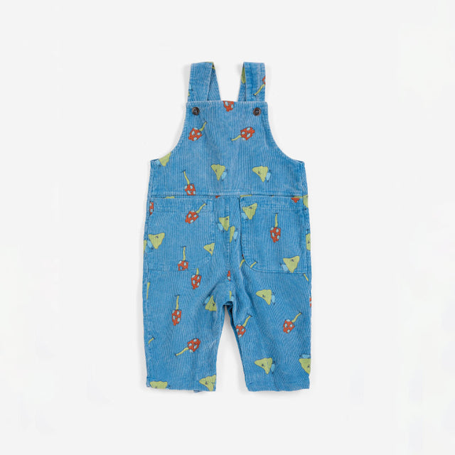 Bobo Choses - Mush Monster Duo all-over corduroy overalls - baby | Scout & Co