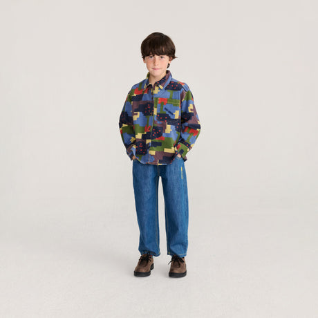 Bobo Choses - Paint Forest corduroy shirt | Scout & Co