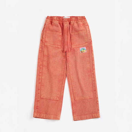 Bobo Choses - Taxi Saurus Tag twill pants | Scout & Co