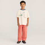 Bobo Choses - Taxi Saurus Tag twill pants | Scout & Co