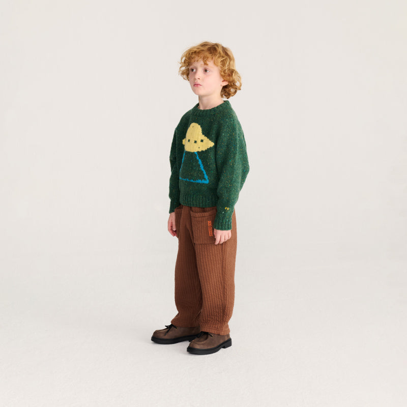 Bobo Choses - Pixel Abduction jacquard jumper | Scout & Co