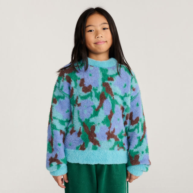 Bobo Choses - Watercolour all-over jacquard jumper | Scout & Co