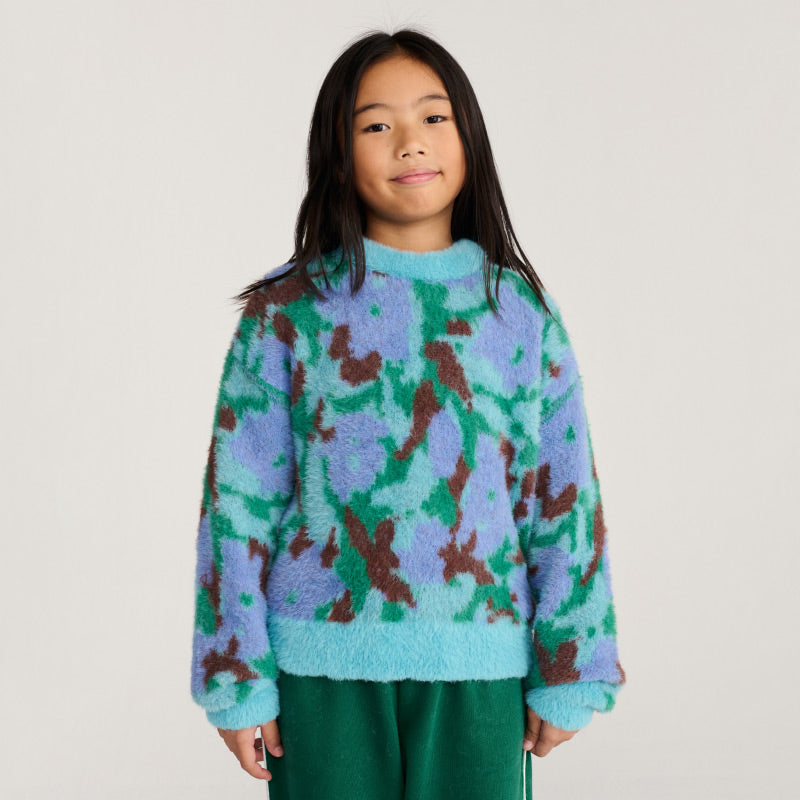 Bobo Choses - Watercolour all-over jacquard jumper | Scout & Co
