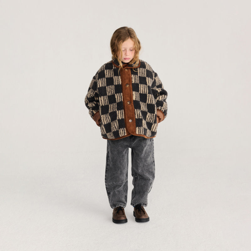 Bobo Choses - Almost Moiré all-over sheepskin jacket | Scout & Co