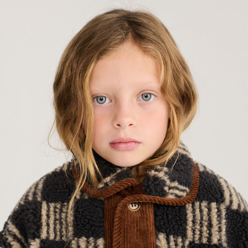 Bobo Choses - Almost Moiré all-over sheepskin jacket | Scout & Co