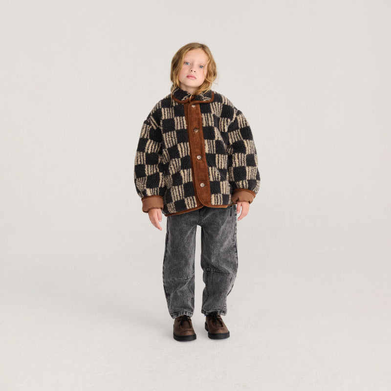 Bobo Choses - Almost Moiré all-over sheepskin jacket | Scout & Co