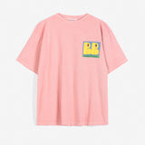 Bobo Choses Woman - All About Monsters oversized T-shirt - pink | Scout & Co