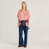 Bobo Choses Woman - All About Monsters oversized T-shirt - pink | Scout & Co