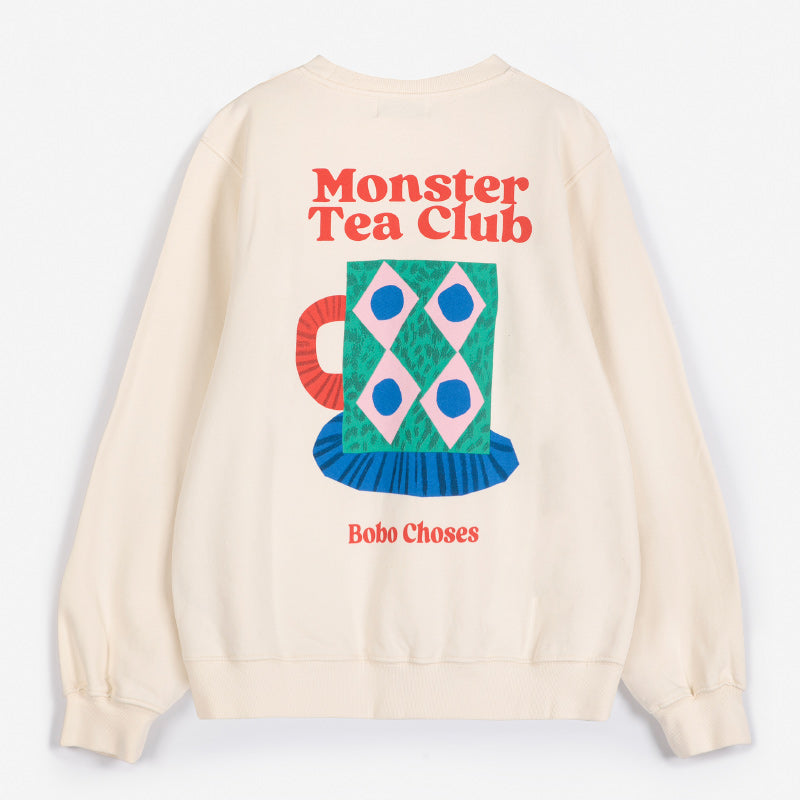 Bobo Choses Woman - Monster Mug fitted sweatshirt | Scout & Co