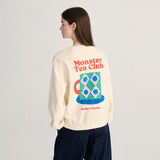 Bobo Choses Woman - Monster Mug fitted sweatshirt | Scout & Co