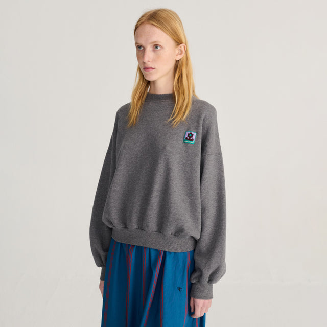 Bobo Choses Woman - Lilac tag relaxed sweatshirt | Scout & Co