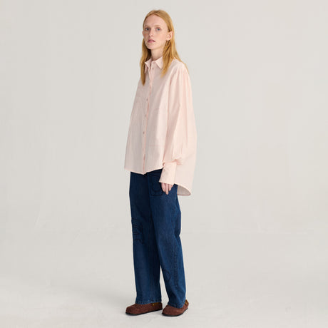 Bobo Choses Woman - Plant Seal embroidery poplin shirt | Scout & Co