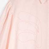 Bobo Choses Woman - Plant Seal embroidery poplin shirt | Scout & Co