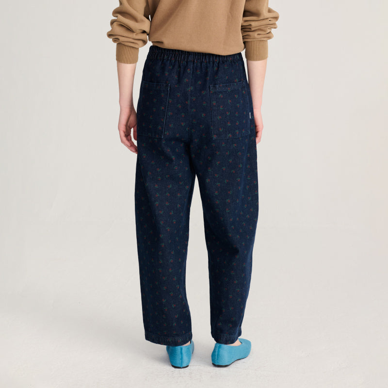Bobo Choses Woman - Swamp Whirl denim cocoon pants | Scout & Co