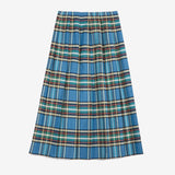 Bobo Choses Woman - Tartan flannel pleated skirt | Scout & Co