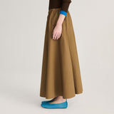 Bobo Choses Woman - Paper touch evase skirt – khaki | Scout & Co