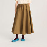 Bobo Choses Woman - Paper touch evase skirt – khaki | Scout & Co