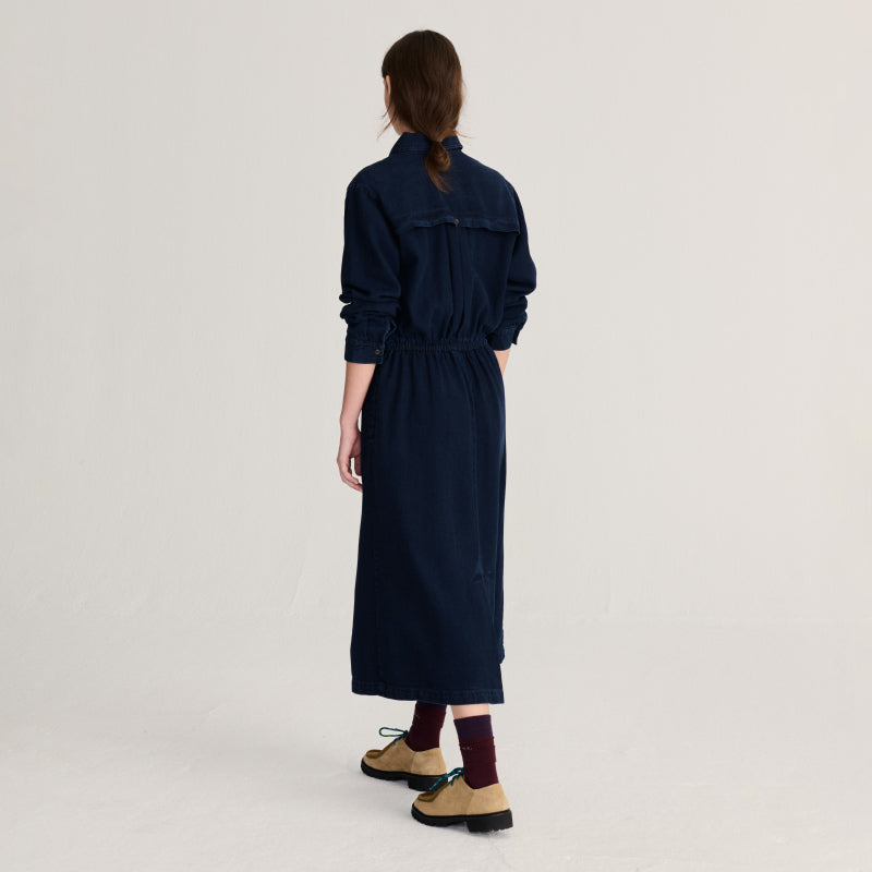 Bobo Choses Woman - Washed light denim dress | Scout & Co