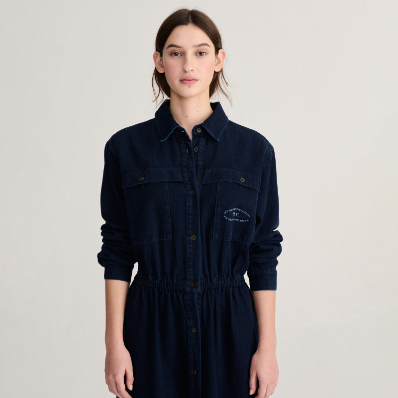 Bobo Choses Woman - Washed light denim dress | Scout & Co