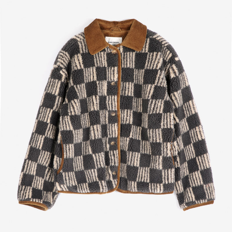 Bobo Choses Woman - Almost moiré sherpa jacket | Scout & Co