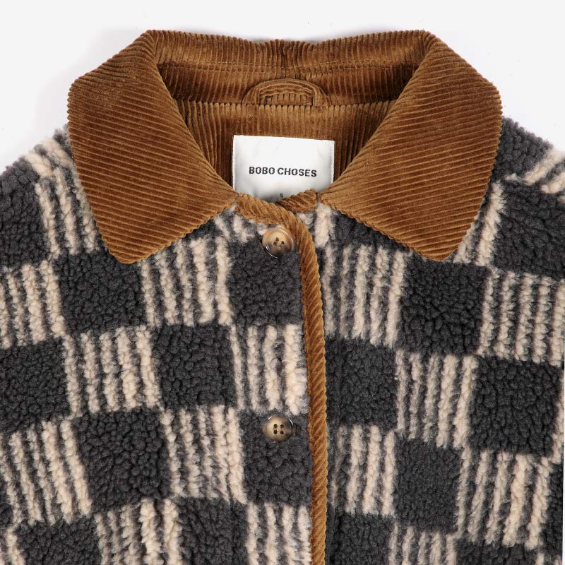 Bobo Choses Woman - Almost moiré sherpa jacket | Scout & Co