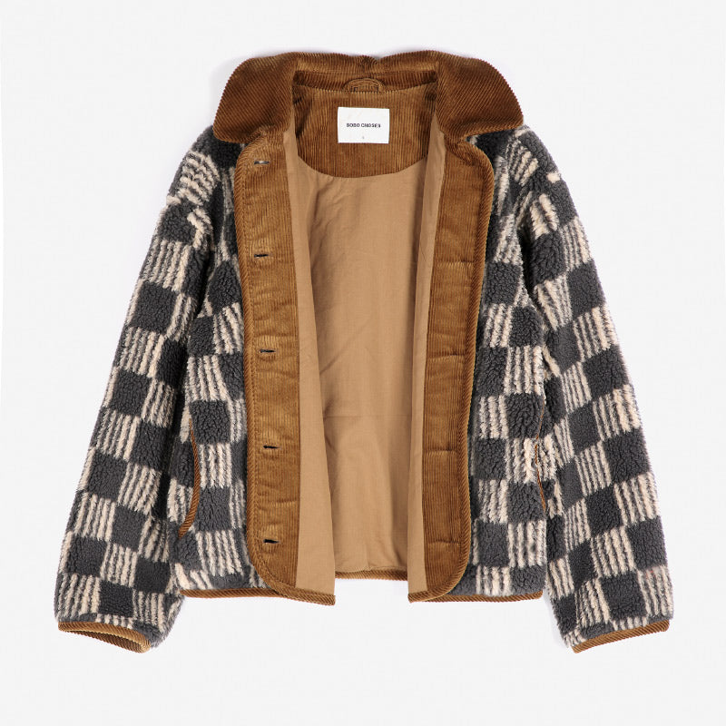 Bobo Choses Woman - Almost moiré sherpa jacket | Scout & Co