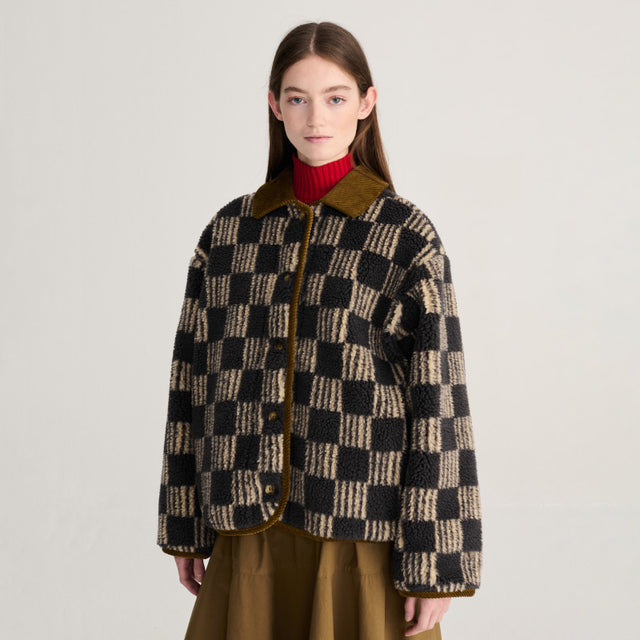 Bobo Choses Woman - Almost moiré sherpa jacket | Scout & Co