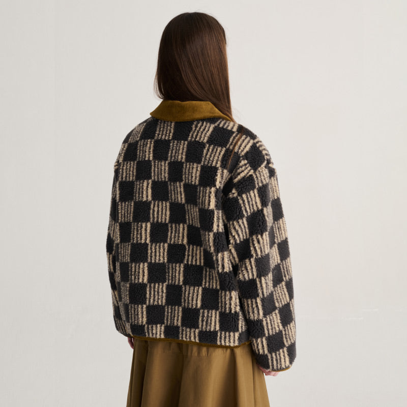 Bobo Choses Woman - Almost moiré sherpa jacket | Scout & Co