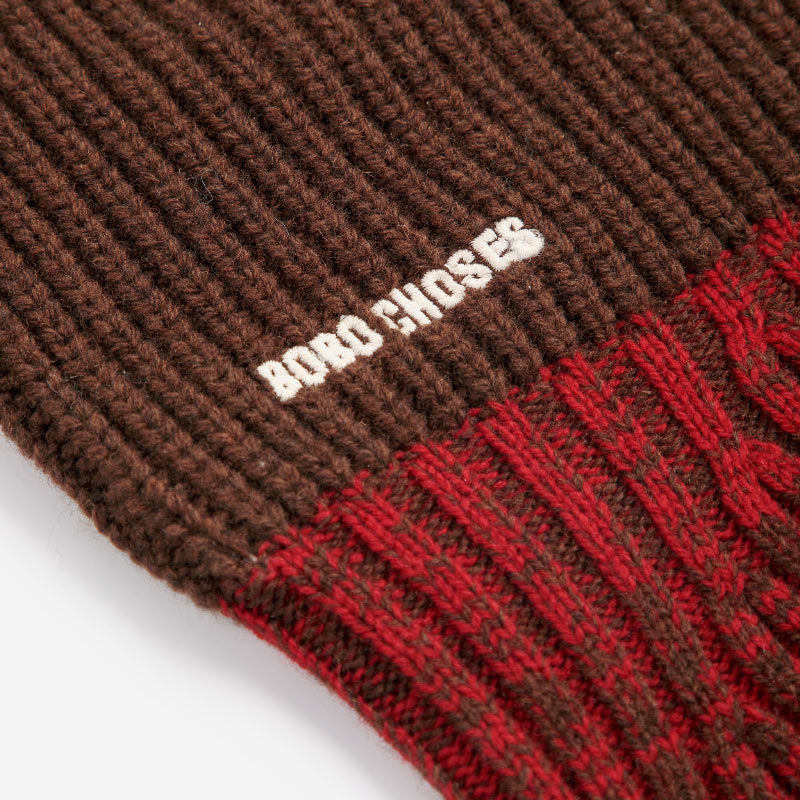 Bobo Choses Woman - Colour block merino knitted balaclava | Scout & Co
