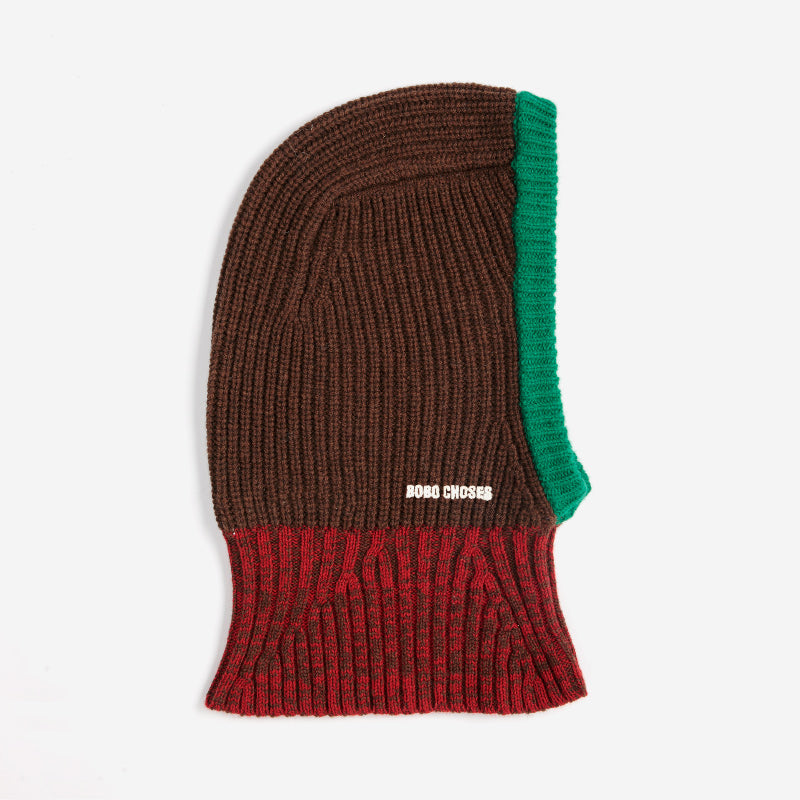 Bobo Choses Woman - Colour block merino knitted balaclava | Scout & Co
